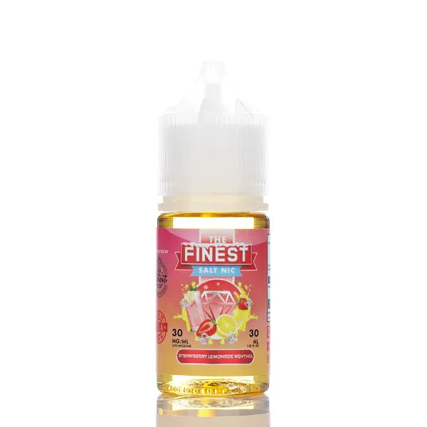 The Finest E-Liquid - Salt Nic Series - Strawberry Lemonade Menthol - 30ml - Black Coral